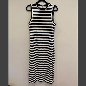 Striped Midi Dress
